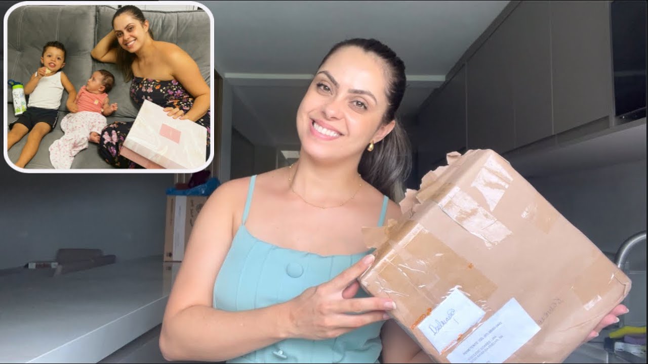 CHEGOU PRESENTES PARA ALLANA E LEÔNIDAS!😍
