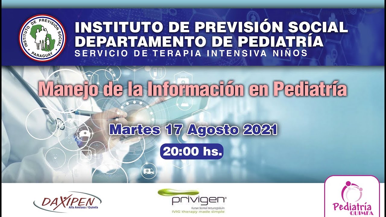 MANEJO DE LA INFORMACIÓN EN PEDIATRÍA.