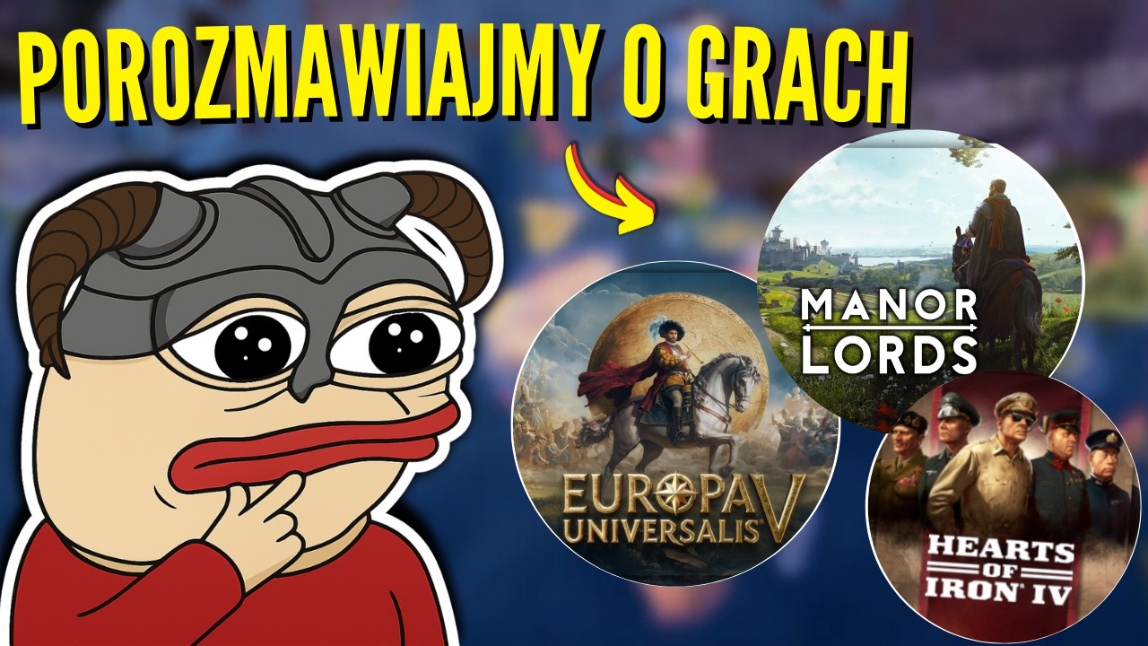 KAŁACH o tym dlaczego nowe gry zawodzą? | kiedy powstanie hoi5? (eu5,manor lords,hoi4,aoh3,totl war)