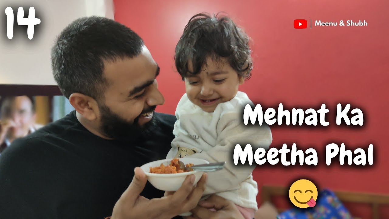 Gajar ka Halwa Ban Gaya, Din Ban Gaya 🥕❤️ | Meenu & Shubh - VLog 14