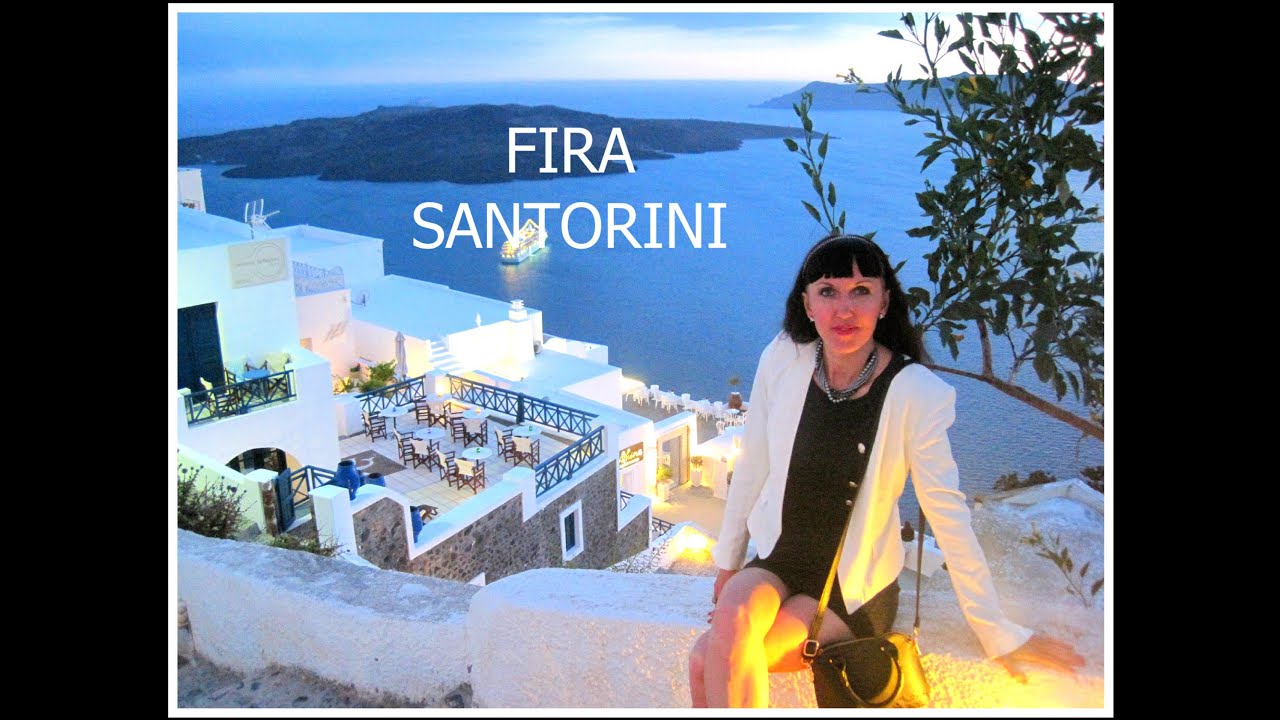 Fira, Santorini (Greece): Exploring the town!
