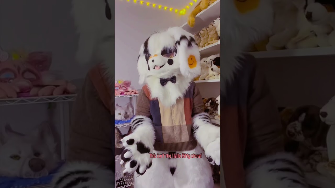 The hello kitty store #furry #cosplay #costume #fursuit #furries