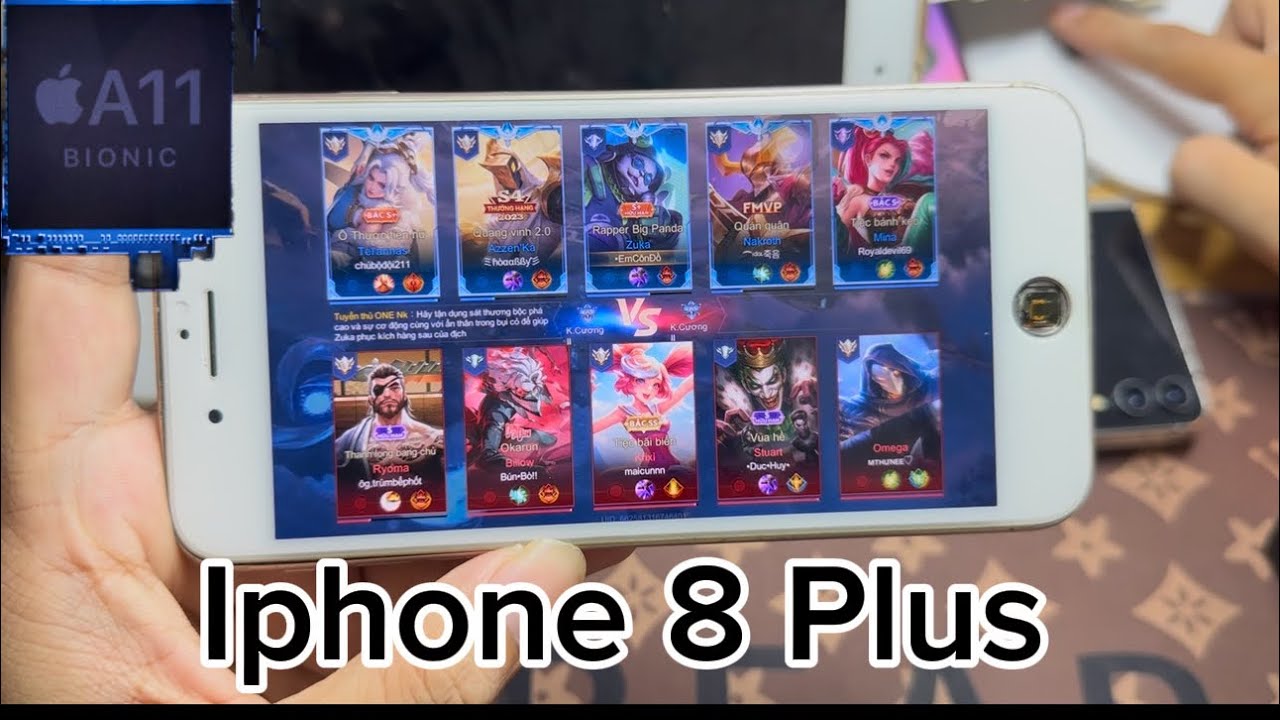 Chơi Game Li&ecirc;n Qu&acirc;n Tr&ecirc;n Iphone 8 Plus  A11 Bionic Ở Năm 2026 