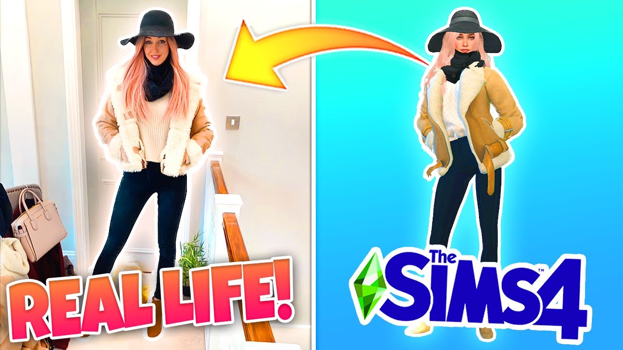 I tried dressing like a SIM for fall/autumn... 🍂