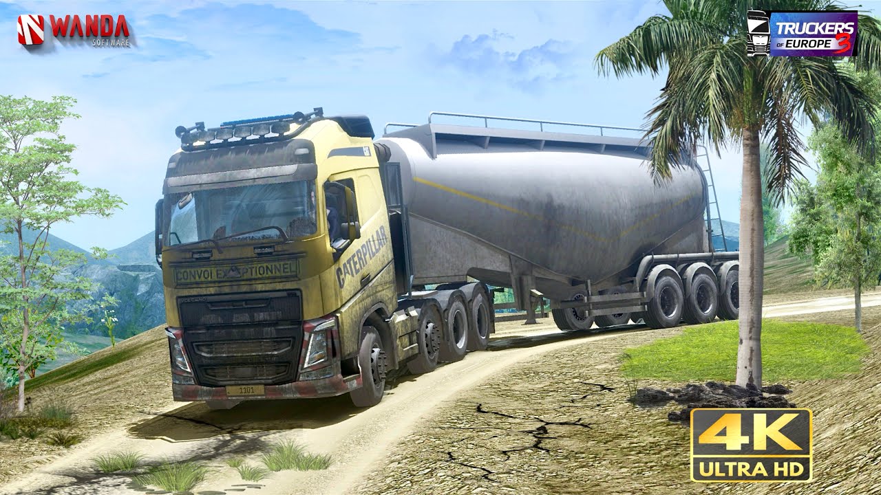 Truckers of Europe 3 | Dirty off road in hills | realistic HD gameplay