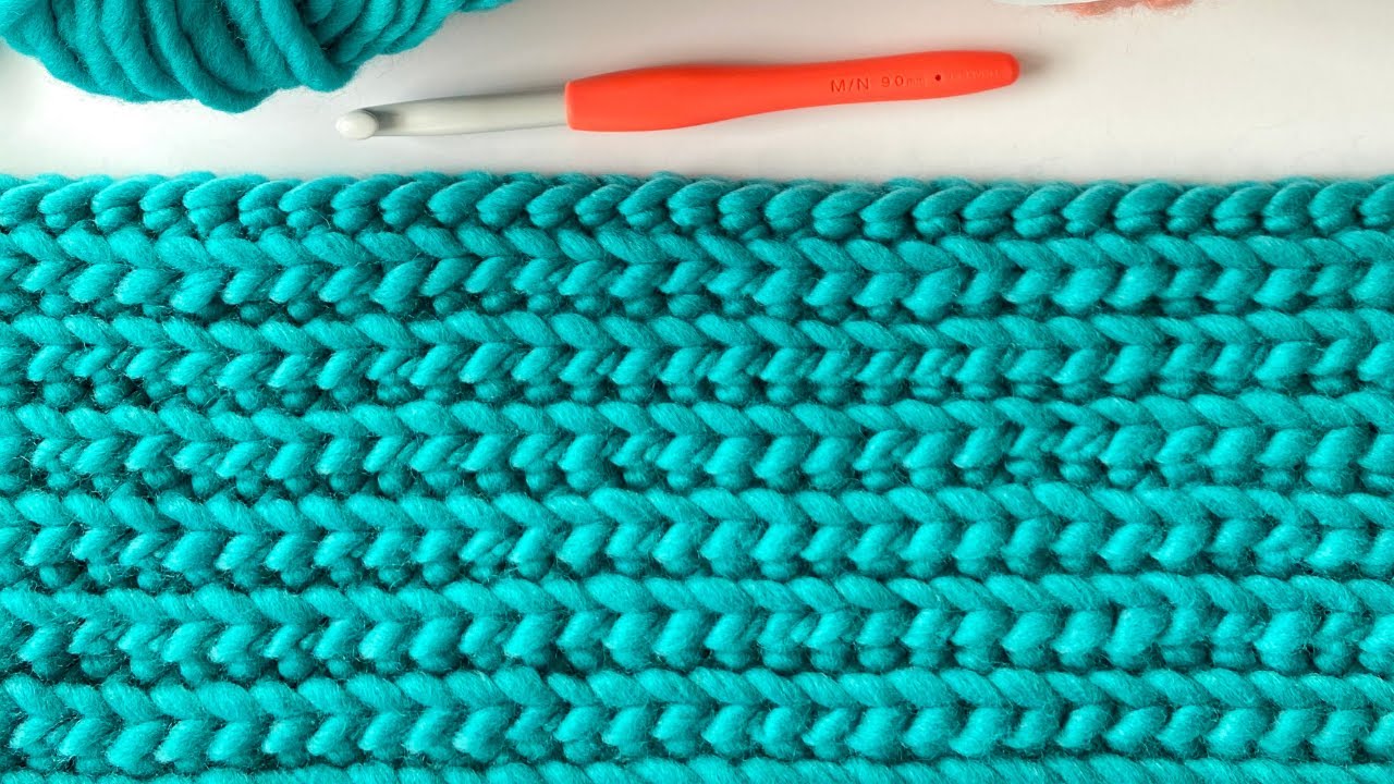 Half Double Crochet Slip Stitch (Back Loop Only)