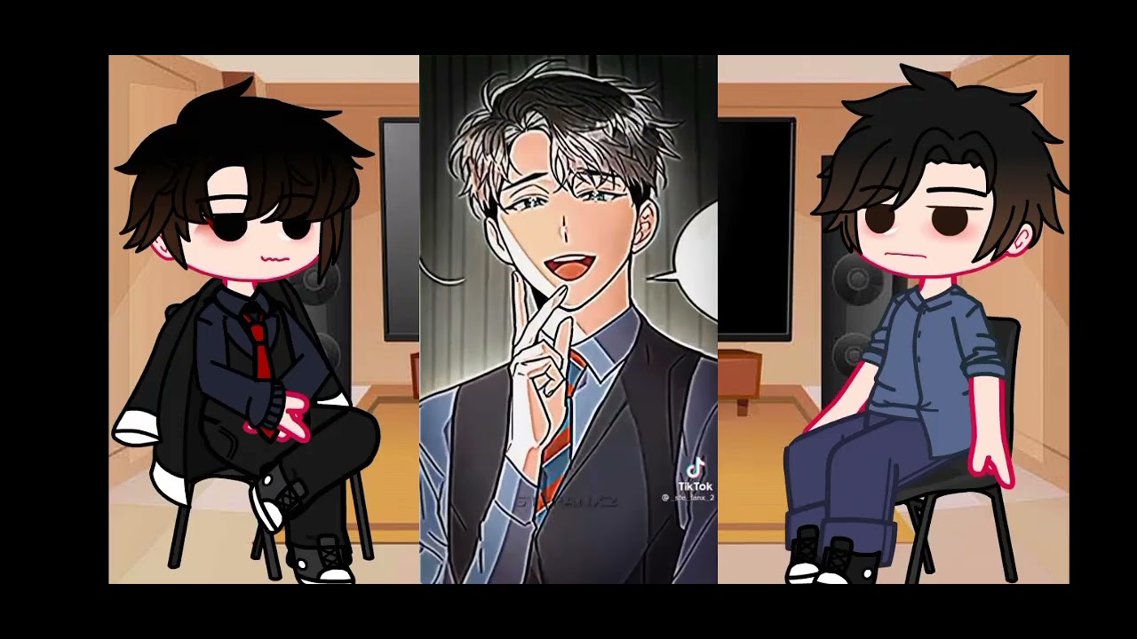 Mad place react || gacha club || BL manhwa || FW ||  cringe || first reaction video😅 || not original