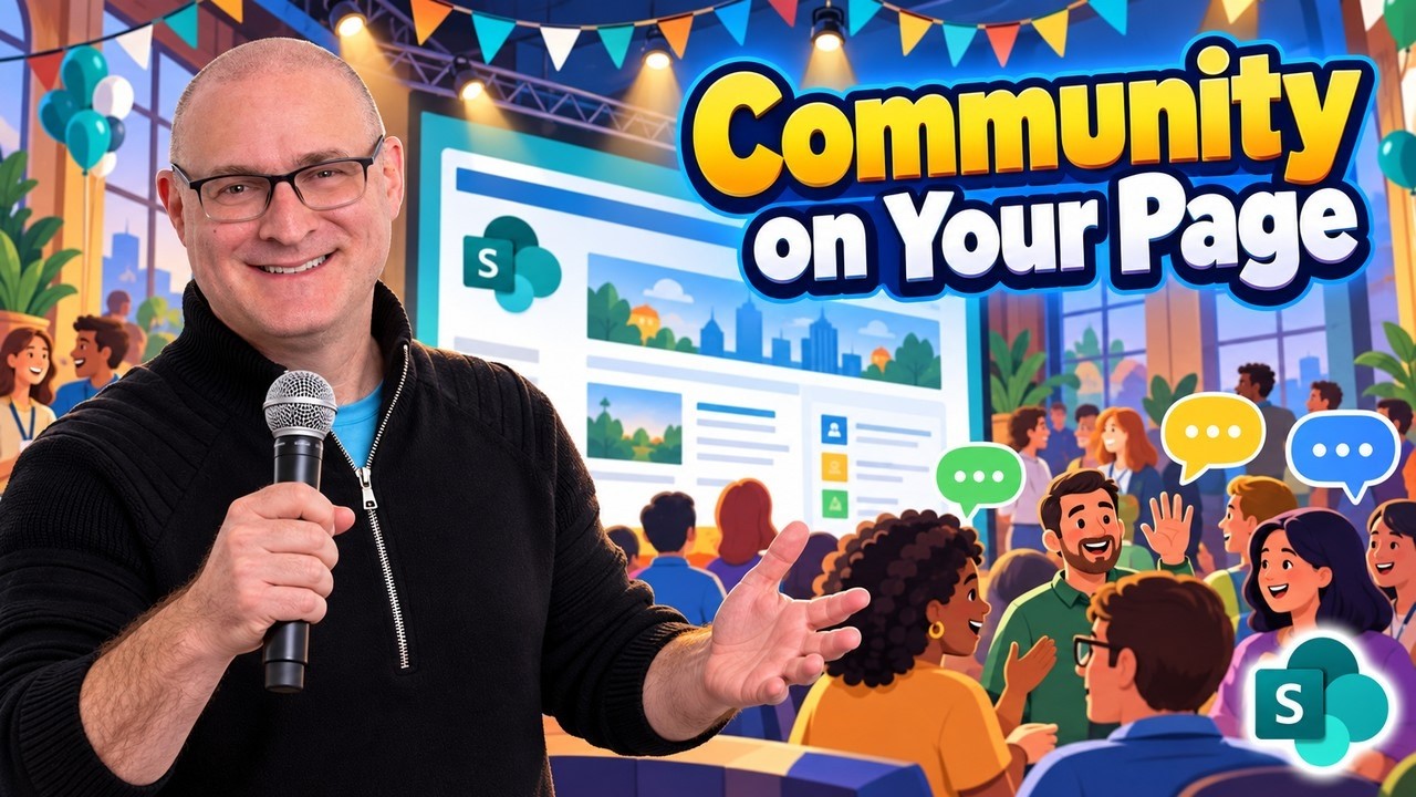 Embed Viva Engage Community on a SharePoint Page
