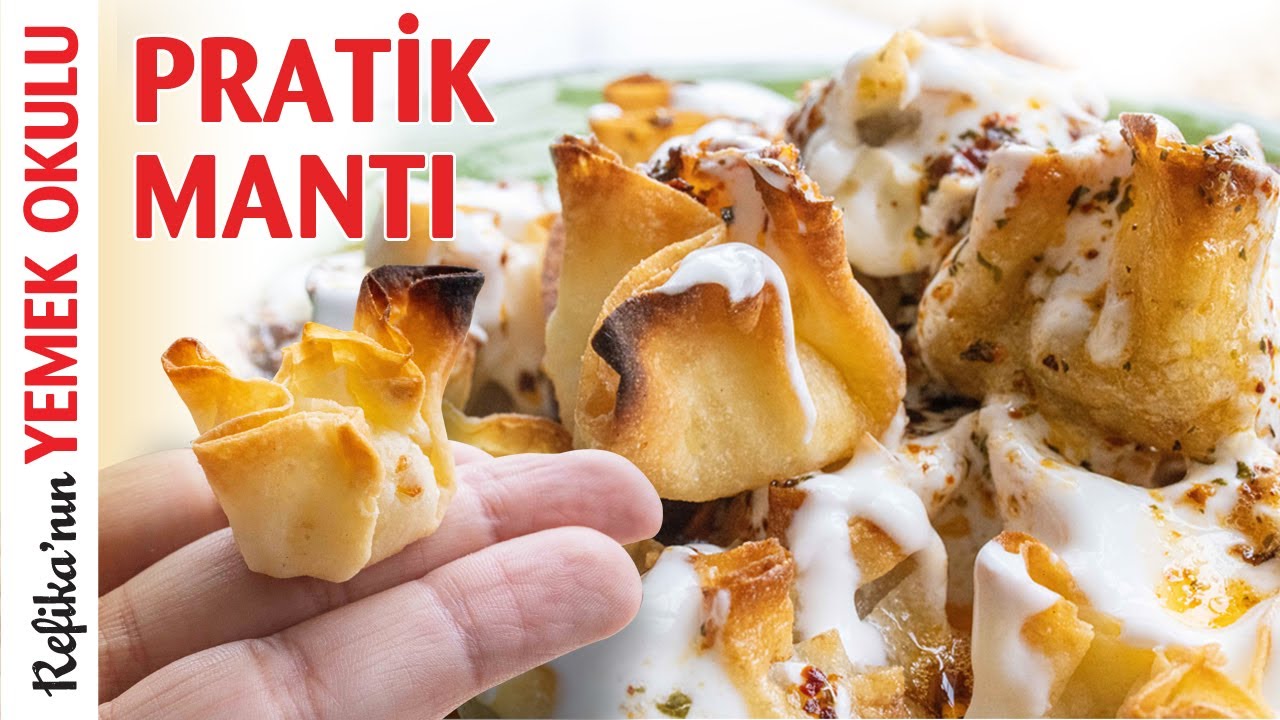 Çıtır Çıtır Pratik Mantı Tarifi | Hamur Açmadan Hazır Yufkadan Mantı Nasıl Yapılır ?