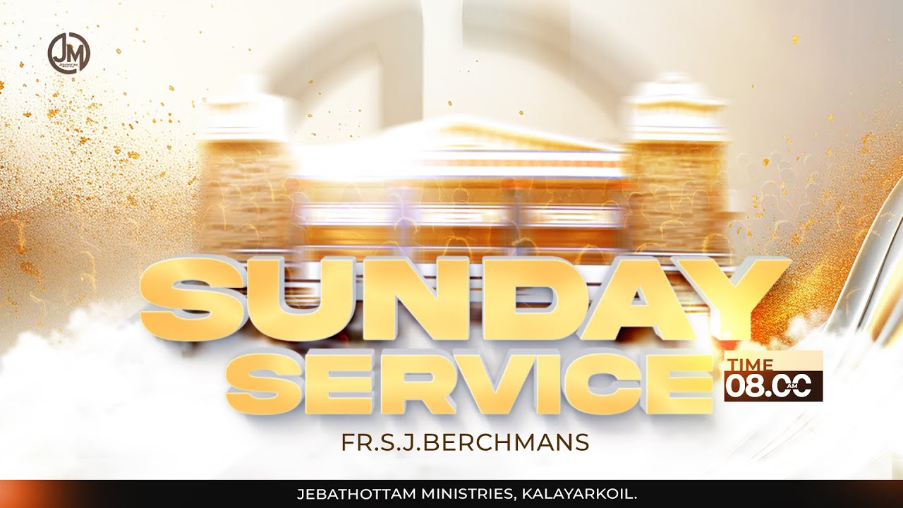 Sunday Service :: 11 Jan 2026 :: Pr.Mohanraj R