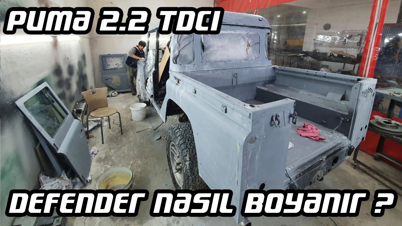 Land Rover Defener Nasıl Boyanır ??? Sıfırdan Araç Toplamak İsteyenler !!!