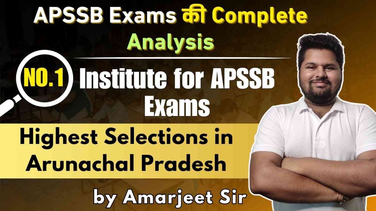 APSSB EXAMS COMPLETE ANALYSIS I by Amarjeet Sir #apssb