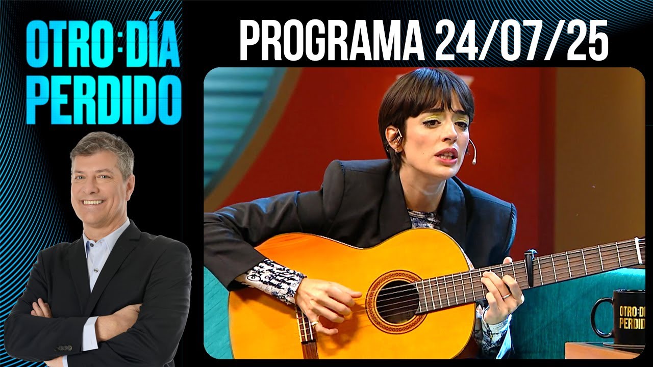 OTRO DÍA PERDIDO - Programa 24/07/25 - ¡UNA VOZ QUE CONQUISTA! ZOE GOTUSSO CON MARIO PERGOLINI