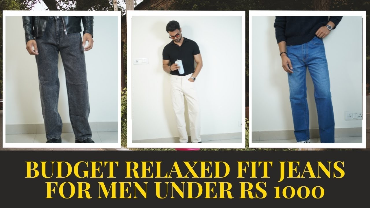 Best Budget Relaxed Fit Jeans for Men Under ₹1000 2025 | Must Have Jeans & Styling Guide