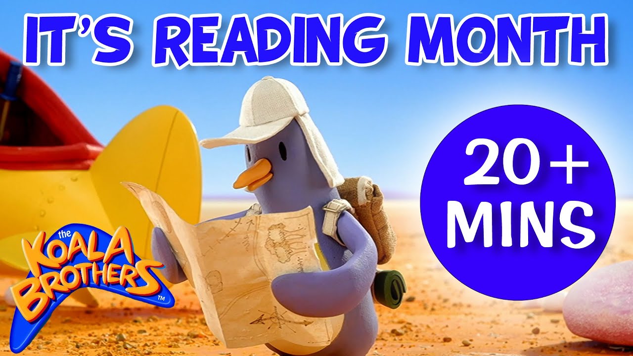 It's Reading Month 📚🤓| @KoalaBrothersTV  | 20+ Mins | #compilation | Children's Animation Series