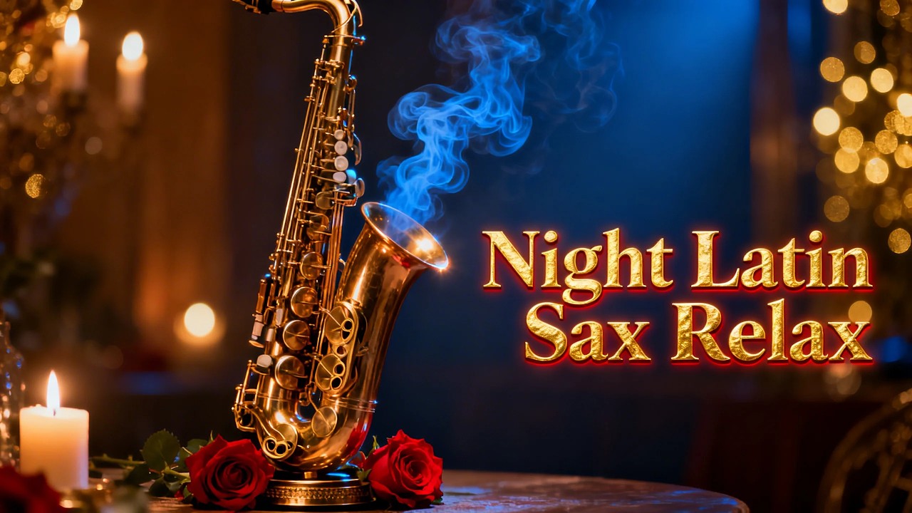 🎷 Night Latin Sax Relax EN VIVO 🔴 Boleros Románticos y Melodías Suaves