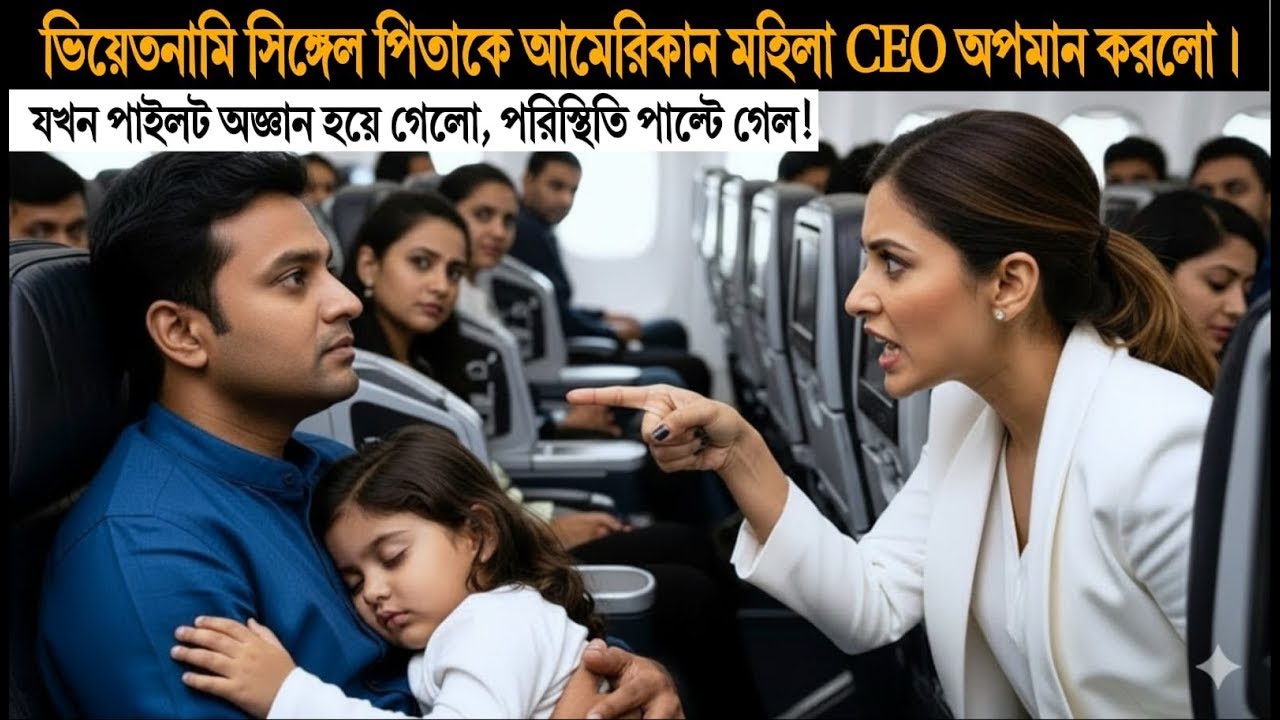 একজন ভারতীয় বাবা একজন আমেরিকান সিইওর দ্বারা অপমানিত হয়েছিলেন, কিন্তু ঝড়ের কবলে পড়ে পাইলট অজ্ঞান.