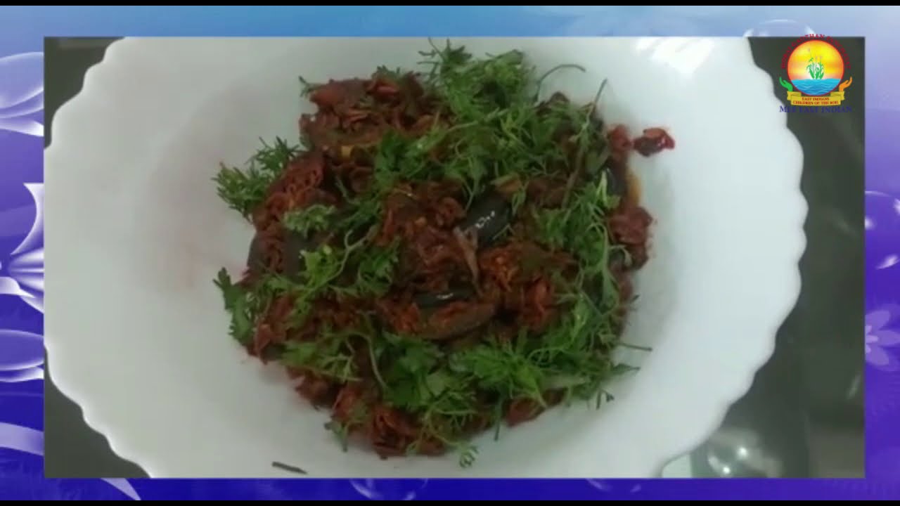 The East Indian Cookery Show | Dry Shrimps & Brinjal | Sybil Rodrigues