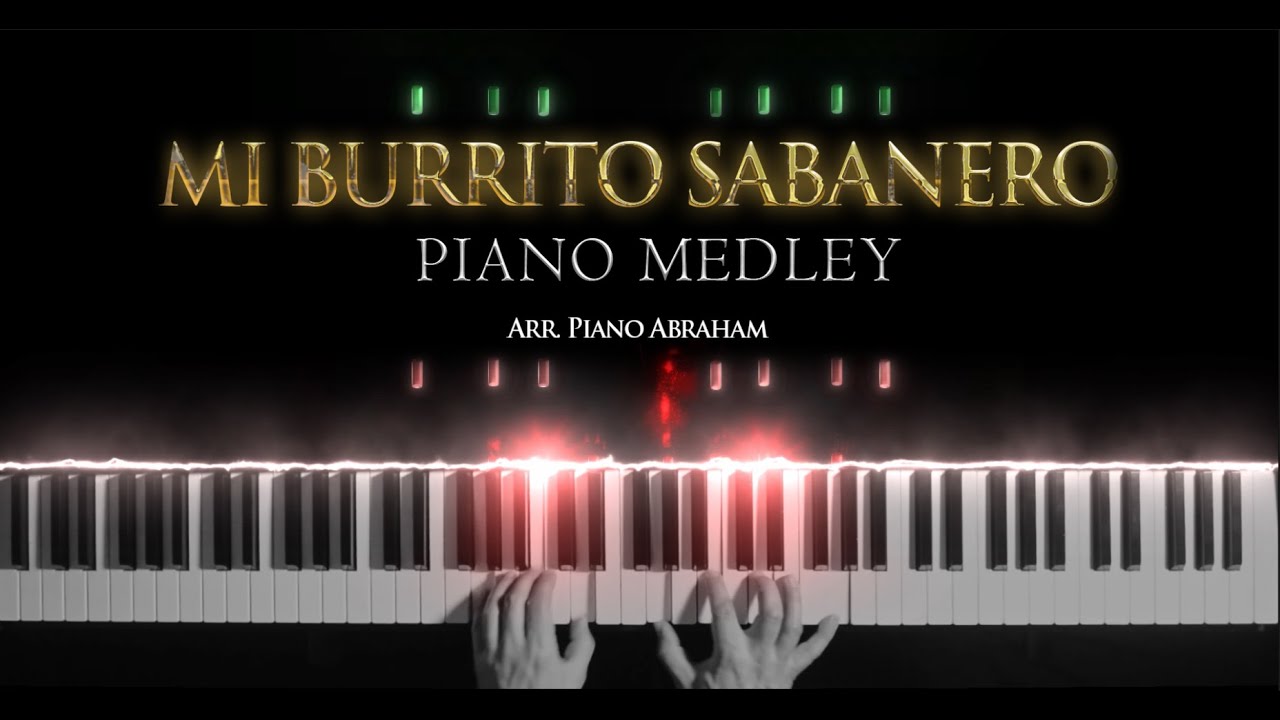 Mi Burrito Sabanero - Piano Cover