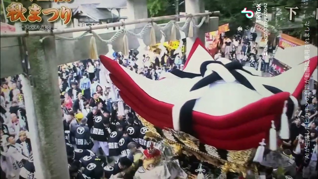 下町屋台　三木市　大宮八幡宮　播州秋祭り　三木秋祭り　播州最大級　2.5トン超