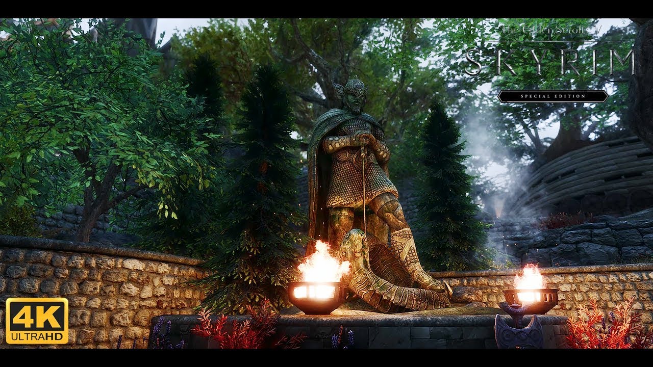 Skyrim Special Edition Ultra Modded 4K 2019 : Best Next Gen Graphics ! w/Modlist