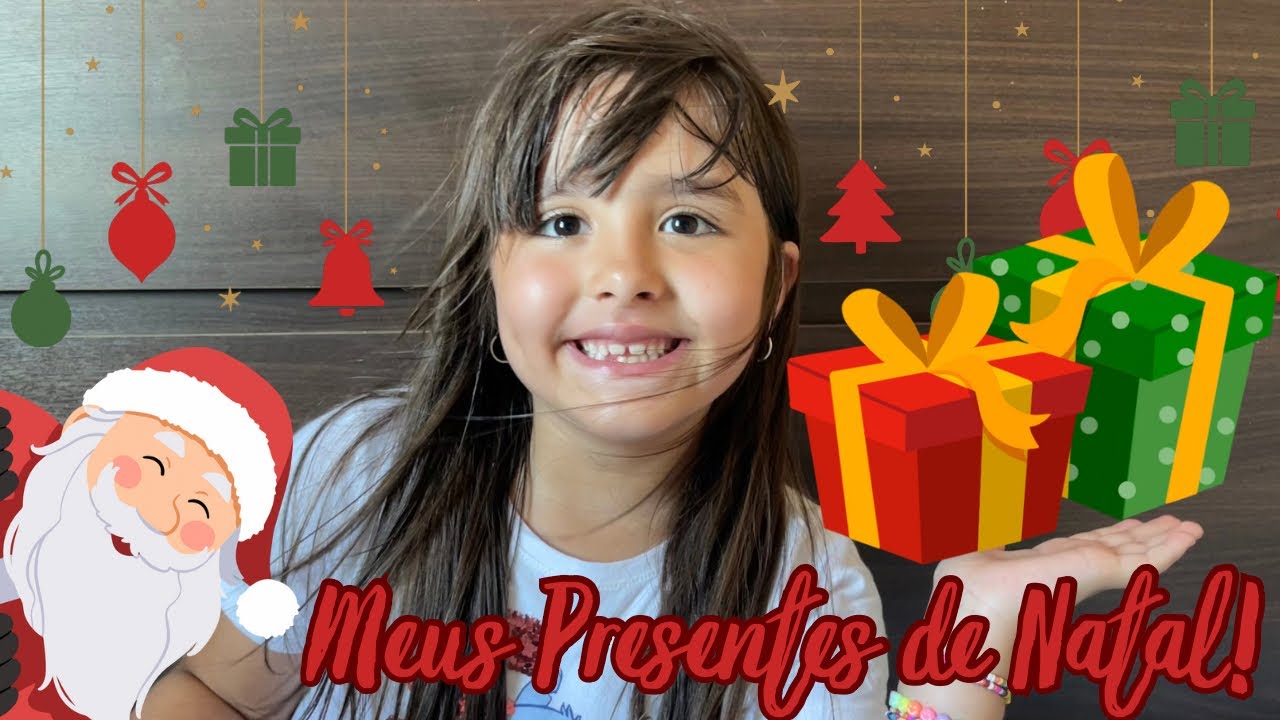 Meus presentes de Natal de 2025!