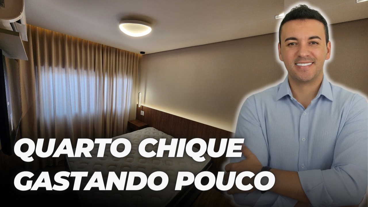 5 DICAS SIMPLES PARA TER UM QUARTO CHIQUE GASTANDO POUCO