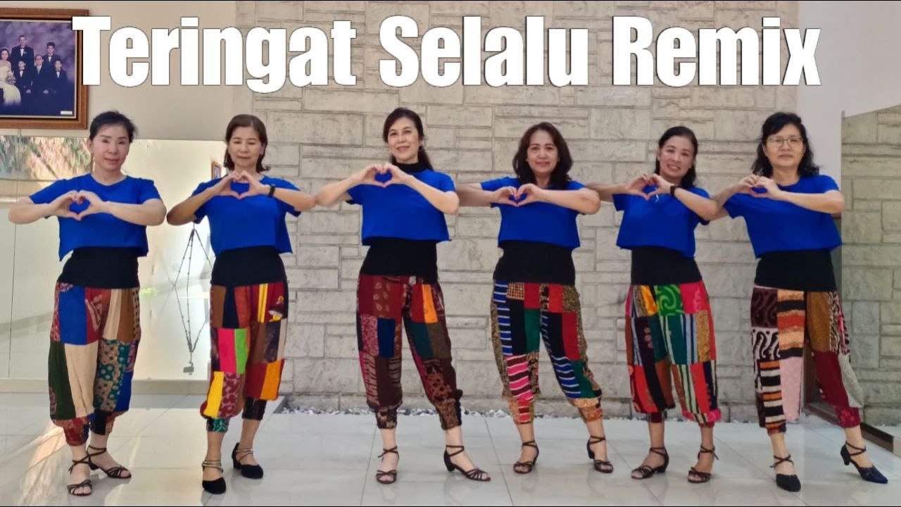 Teringat Selalu Remix Line Dance (demo & count)