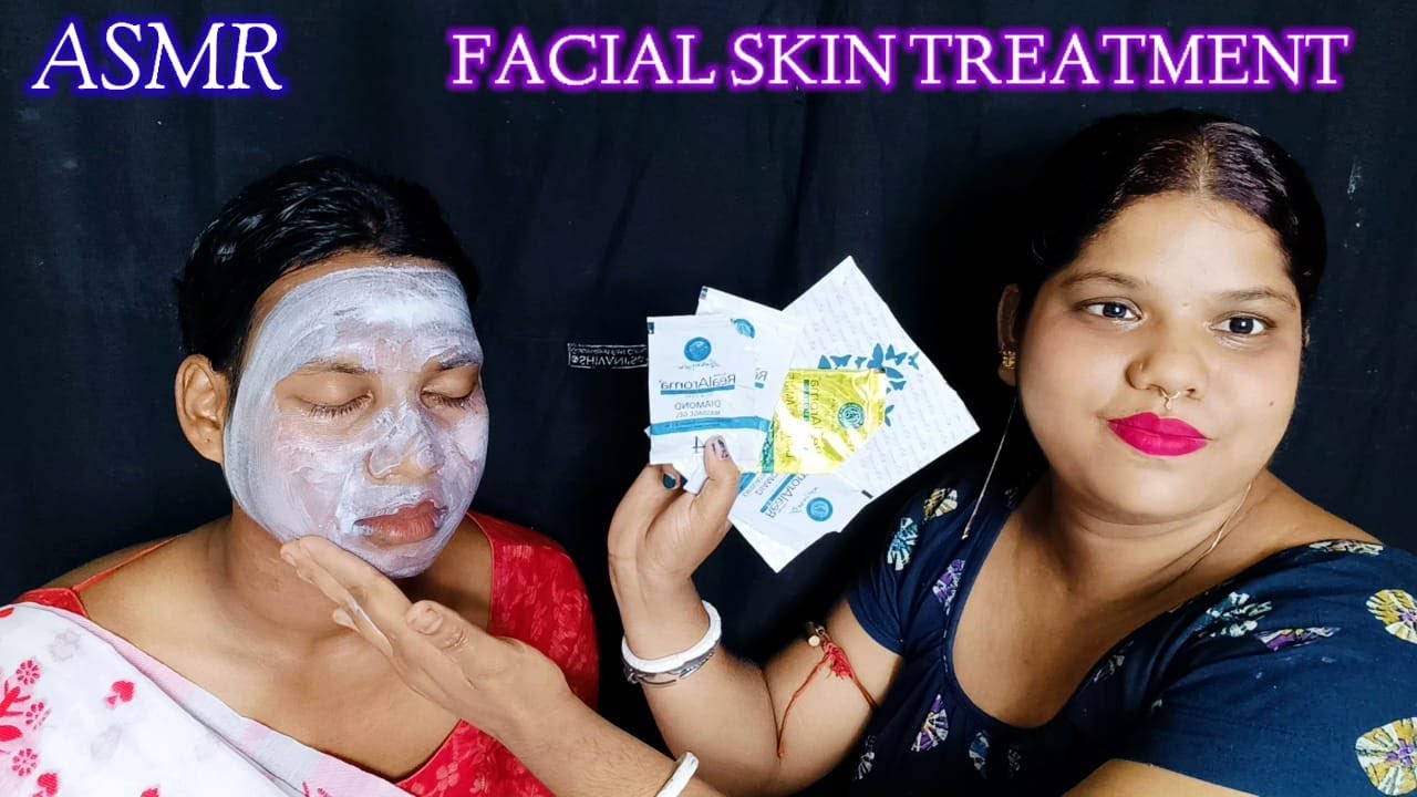 ASMR~Doing My Elder Brother Indian Great Festival Facial & Claiming Cleanse|| @asmrsangi7044