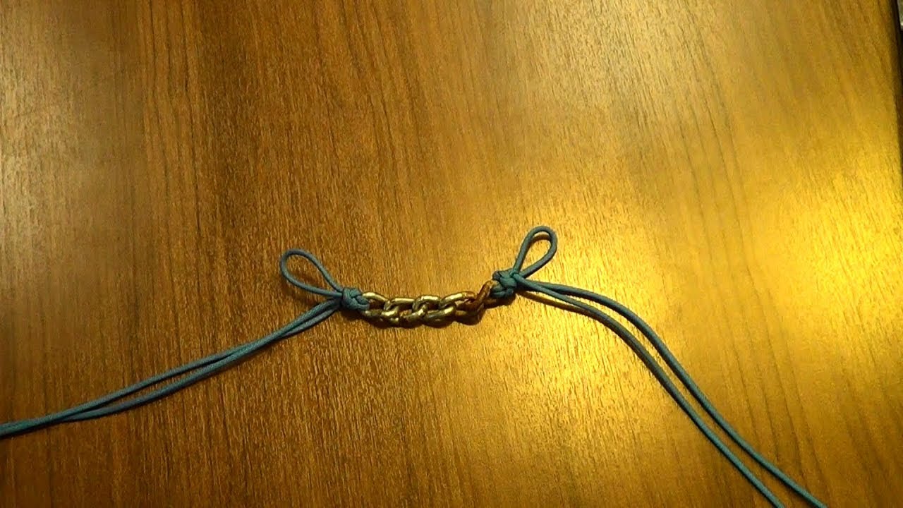 How to Make a String Curb Chain Using the Fiador Knot