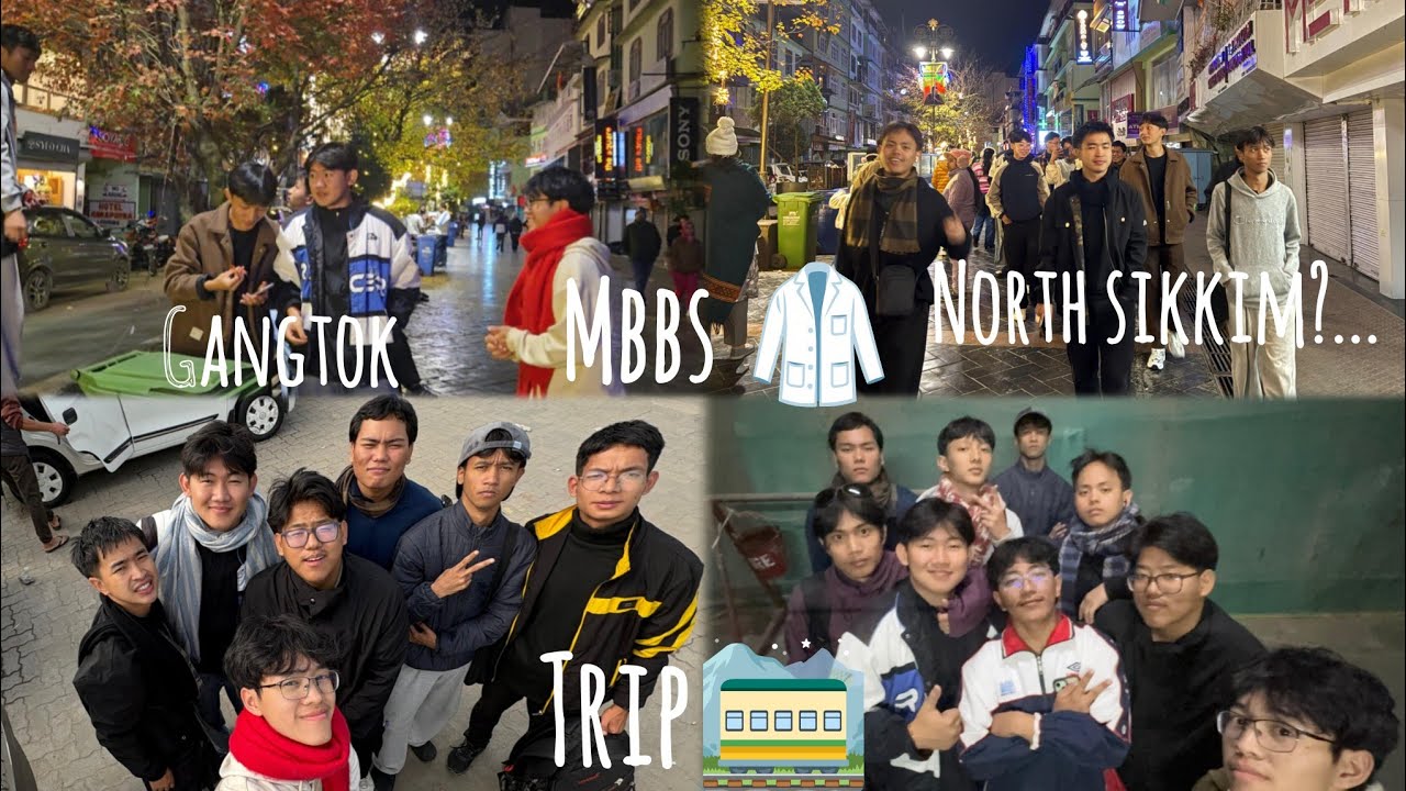 Break From A Hectic😶‍🌫️ MBBS🥼 Life||Sikkim Trip🚞 With Friends✨️ Part-1||MBBS Diaries🥼 ||TRIHMS