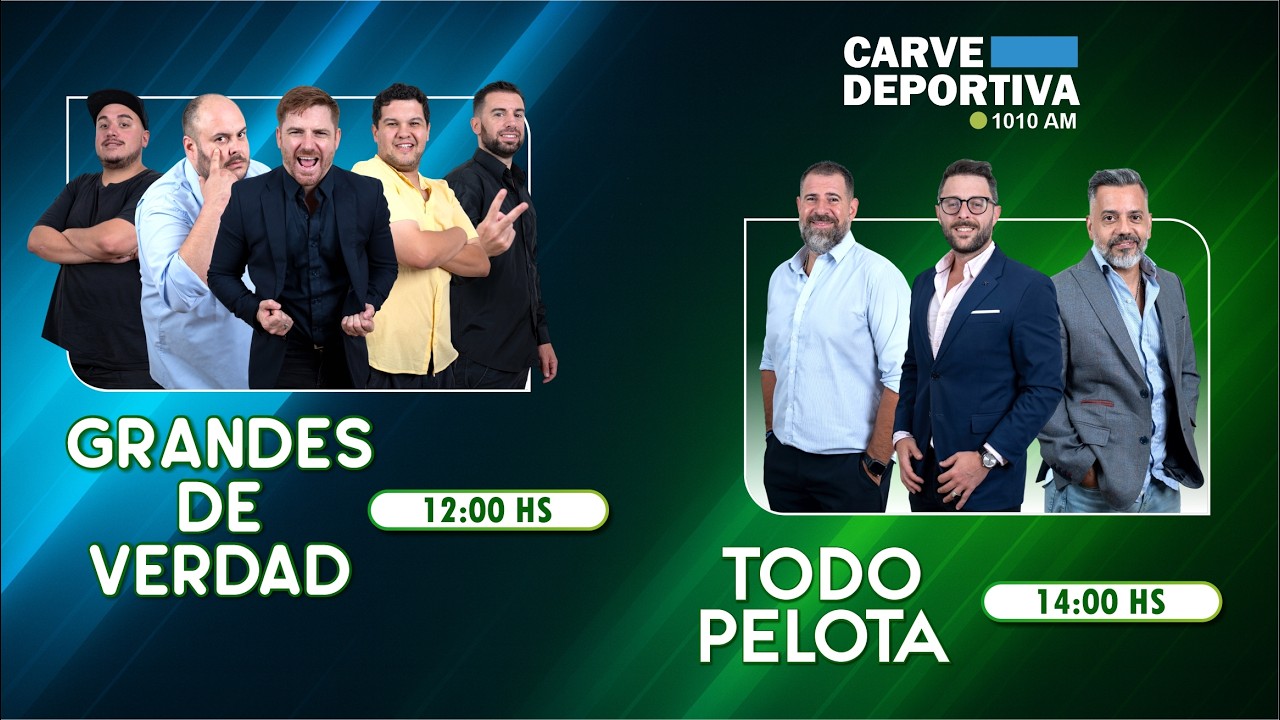 GRANDES DE VERDAD | CARVE DEPORTIVA 1010 19/03/2026