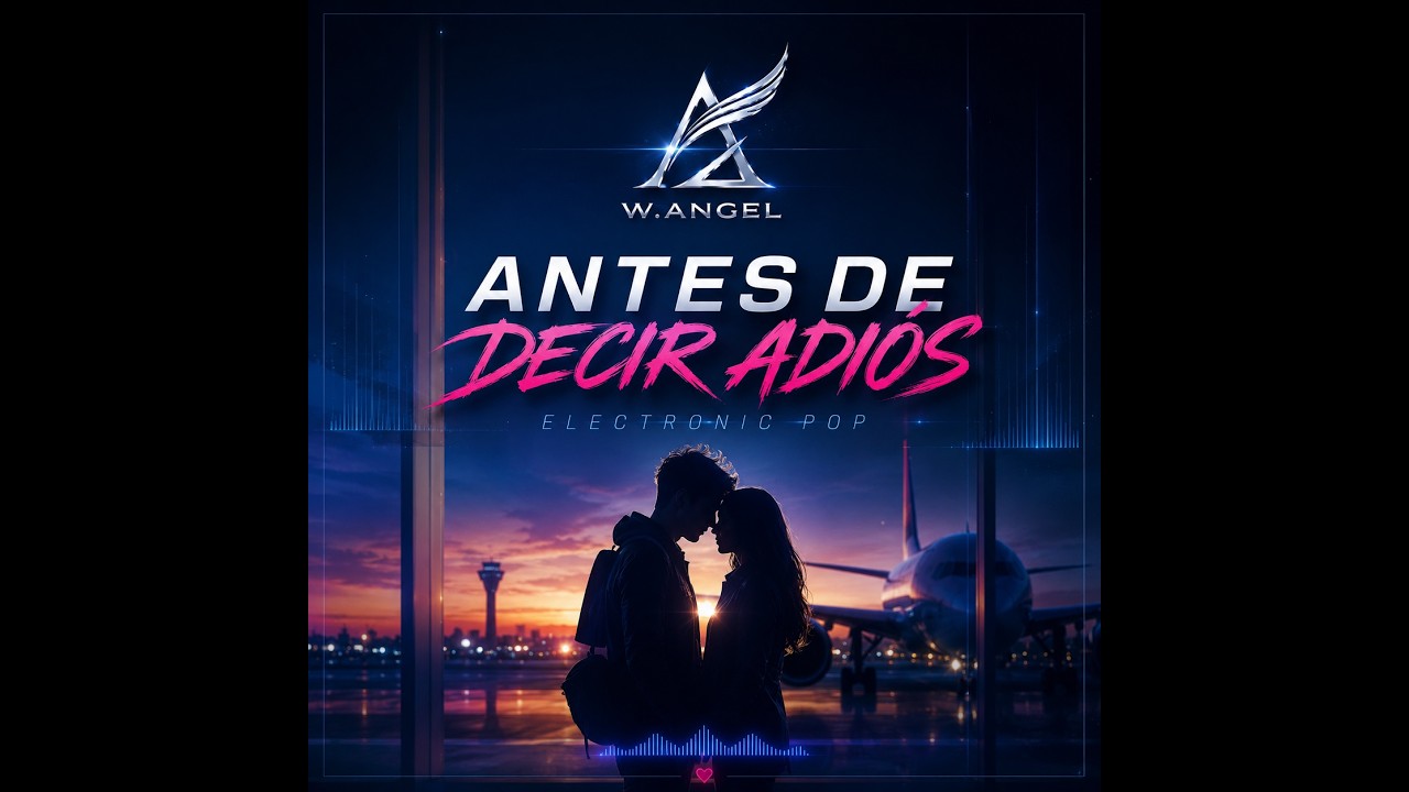 🎵 Antes de Decir Adi&oacute;s 🌙 | W. ANGEL | Electro Pop Rom&aacute;ntico🎧
