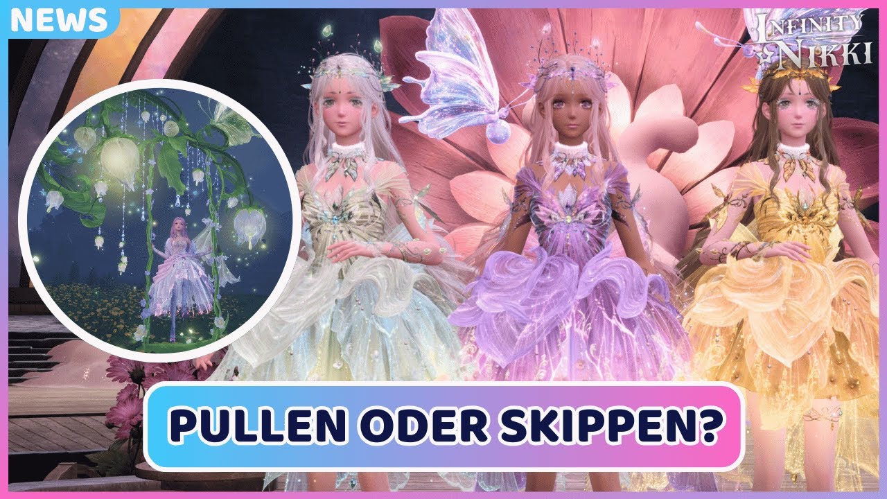 Sollt ihr pullen 😱 😱 in Version 2.1 | Infinity Nikki News