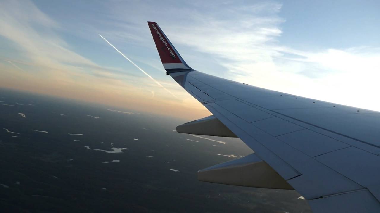 D8114 evening flight Helsinki-Oulu