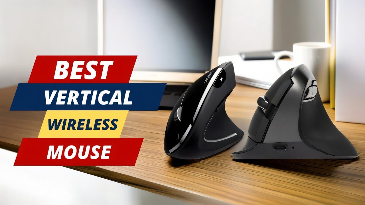 Top 5 Best Vertical Wireless Mouse | Better Ergonomics & Wrist Comfort!