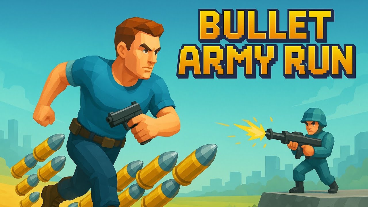 Bullet Army Run &ndash; Epicka Ucieczka i Bitwa! (Najlepszy Gameplay Android)