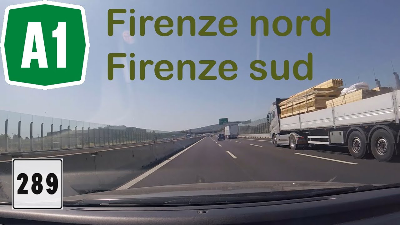 I - Autostrada A1 - Tratto Firenze nord-Firenze sud💚