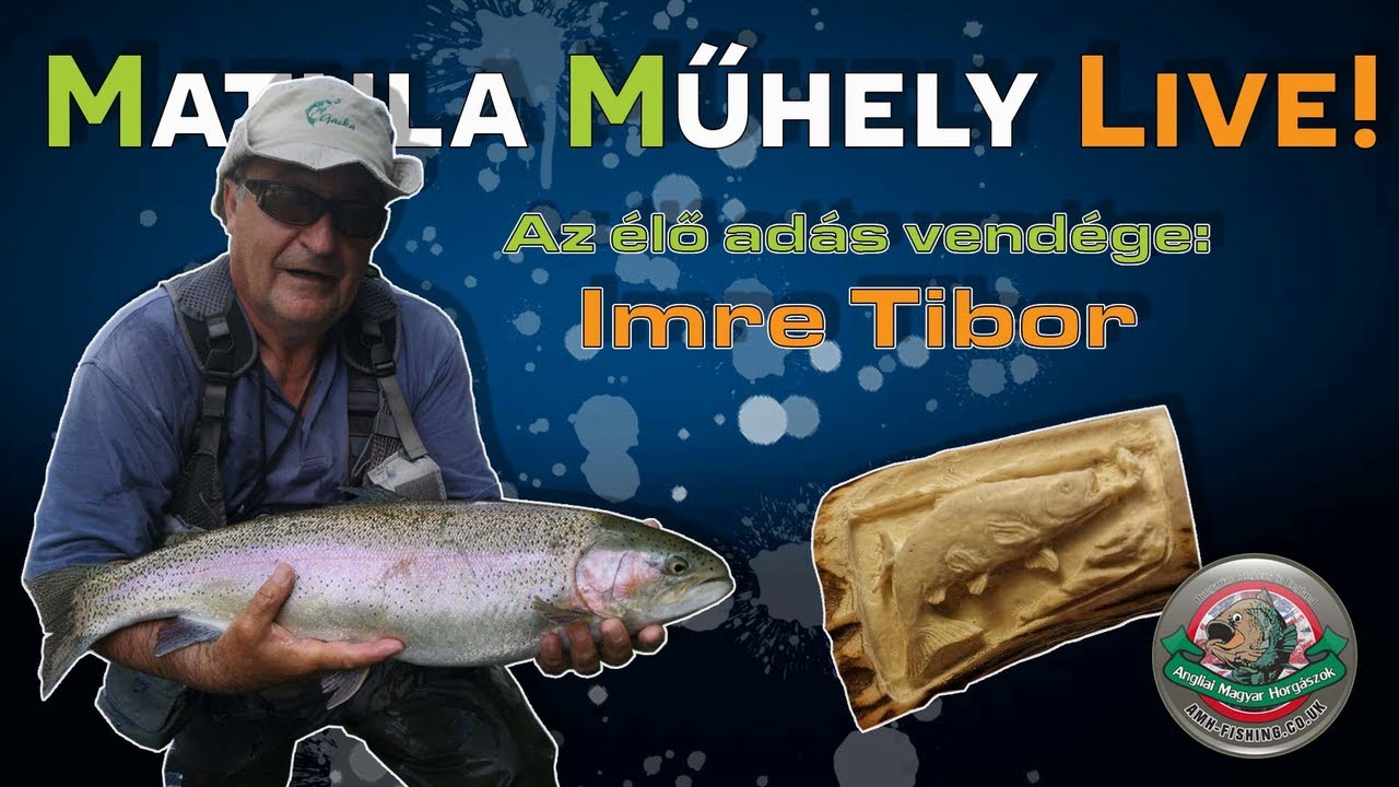 Matula Műhely Live! - Imre Tiborral | Bambuszbot Készítés, Vintage Horgászat