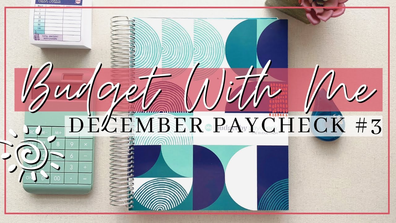 BUDGET WITH ME // DECEMBER PAYCHECK #3 // BUDGET BY PAYCHECK // THIS BUDGET LIFE