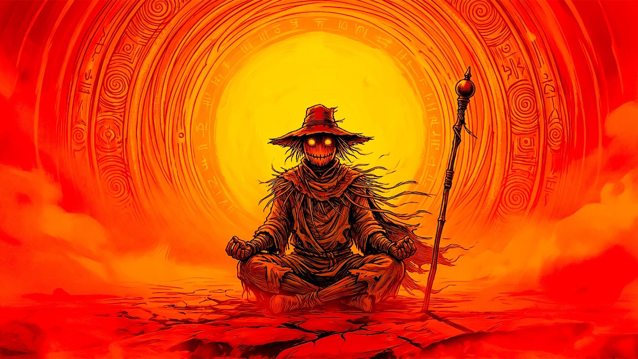 Echoes Beneath the Red Sky | Psychedelic Desert Blues Rock – Night Drive Mix