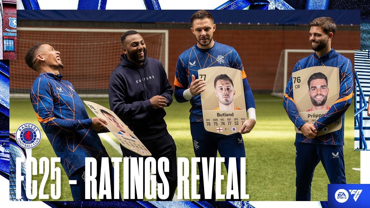 FC25 RATINGS REVEAL | RANGERS FC | 11 Sep 2024