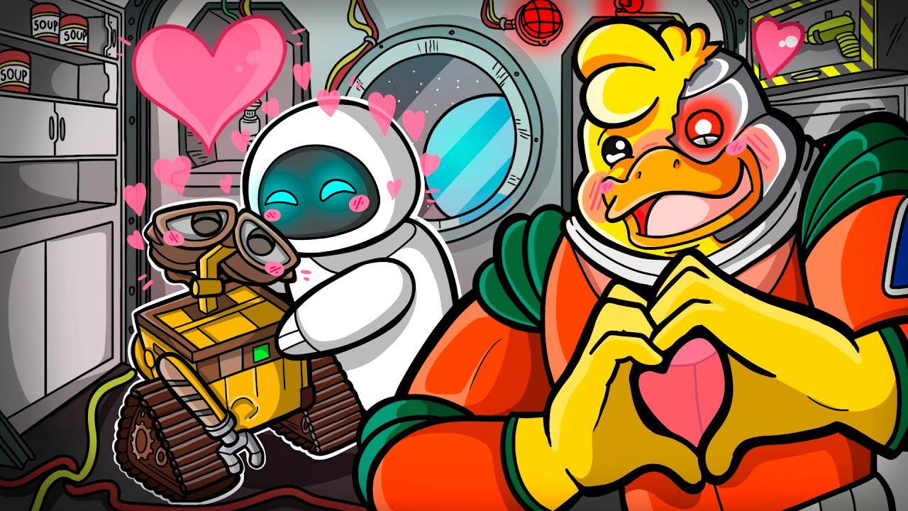 ENCONTRÉ una PAREJA de ROBOTS en el MEDIO del ESPACIO