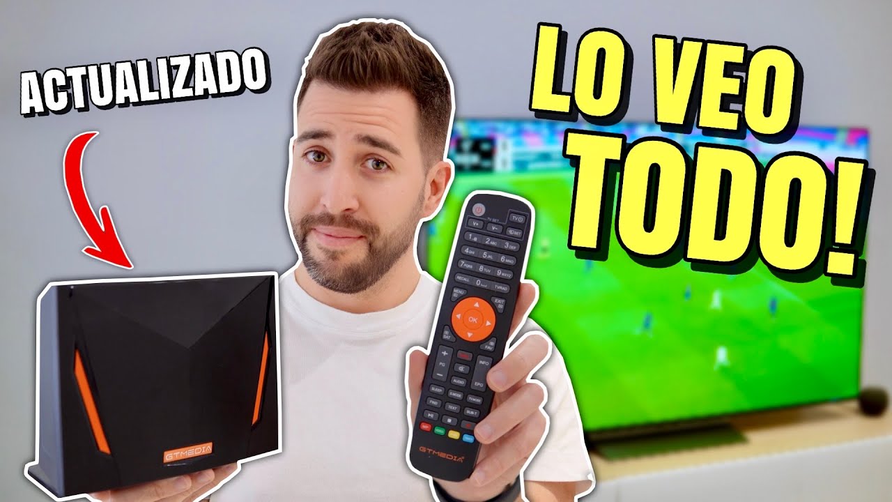 Con ESTE RECEPTOR la TV Satélite NO HA MUERTO! | GTMedia V8 UHD
