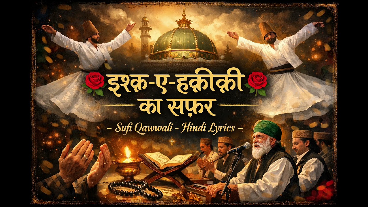 🌹 इश्क़-ए-हक़ीक़ी का सफ़र | Dil Se Khuda Tak | Heart Touching Sufi Qawwali | Soulful Sufi Song Hindi