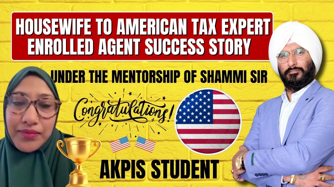 From Housewife to American Tax Expert | Enrolled Agent Success Story #ea #enrolledagent