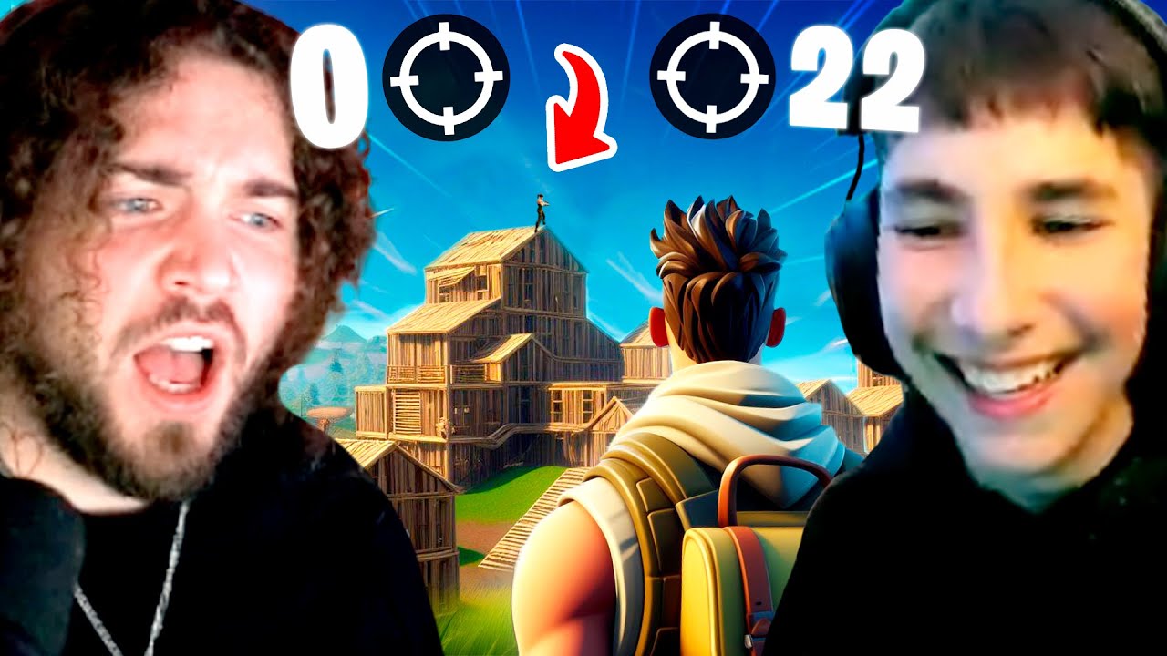 JOGUEI FORTNITE COM O SANDRINHO (PRO PLAYER DE 13 ANOS!)
