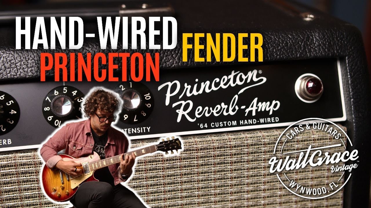 Обзор Fender Princeton 64' Hand-wired — Gibson Custom Shop 1959 Reissue