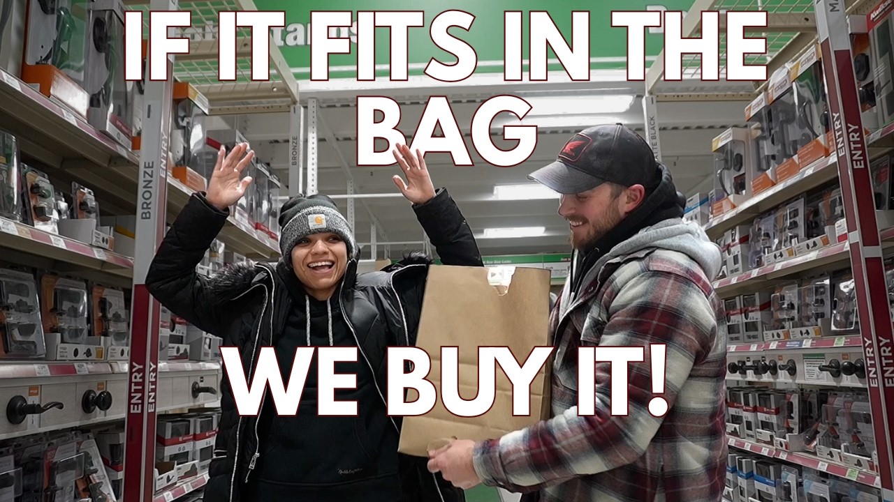 PUT IT IN THE BAG! | MENARDS SHOPPING / HOME REPAIRS