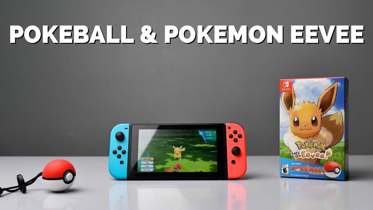 Chơi thử Pokemon Eevee trên Switch bằng Pokeball (20 phút)